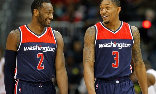 Obrazek przedstawia czołowych zawodników zespołu Washington Wizards