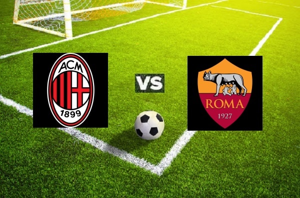 Na zdjęciu zapowiedź meczu Milan - ROma