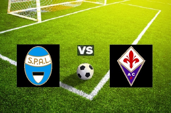 Na zdjęciu zapowiedź meczu SPAL - Fiorentina